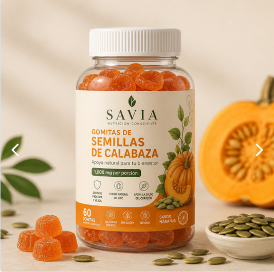 Savia – Gomitas de semilla de calabaza